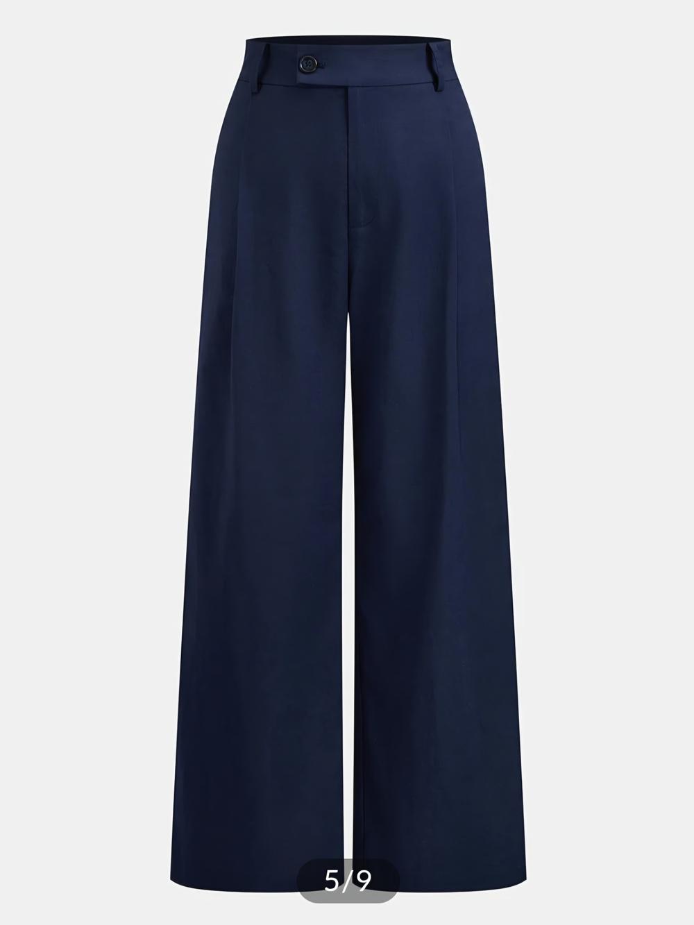 Commense Cotton Linen Halter Wrap Top & Pants Set - Picture 5 of 6